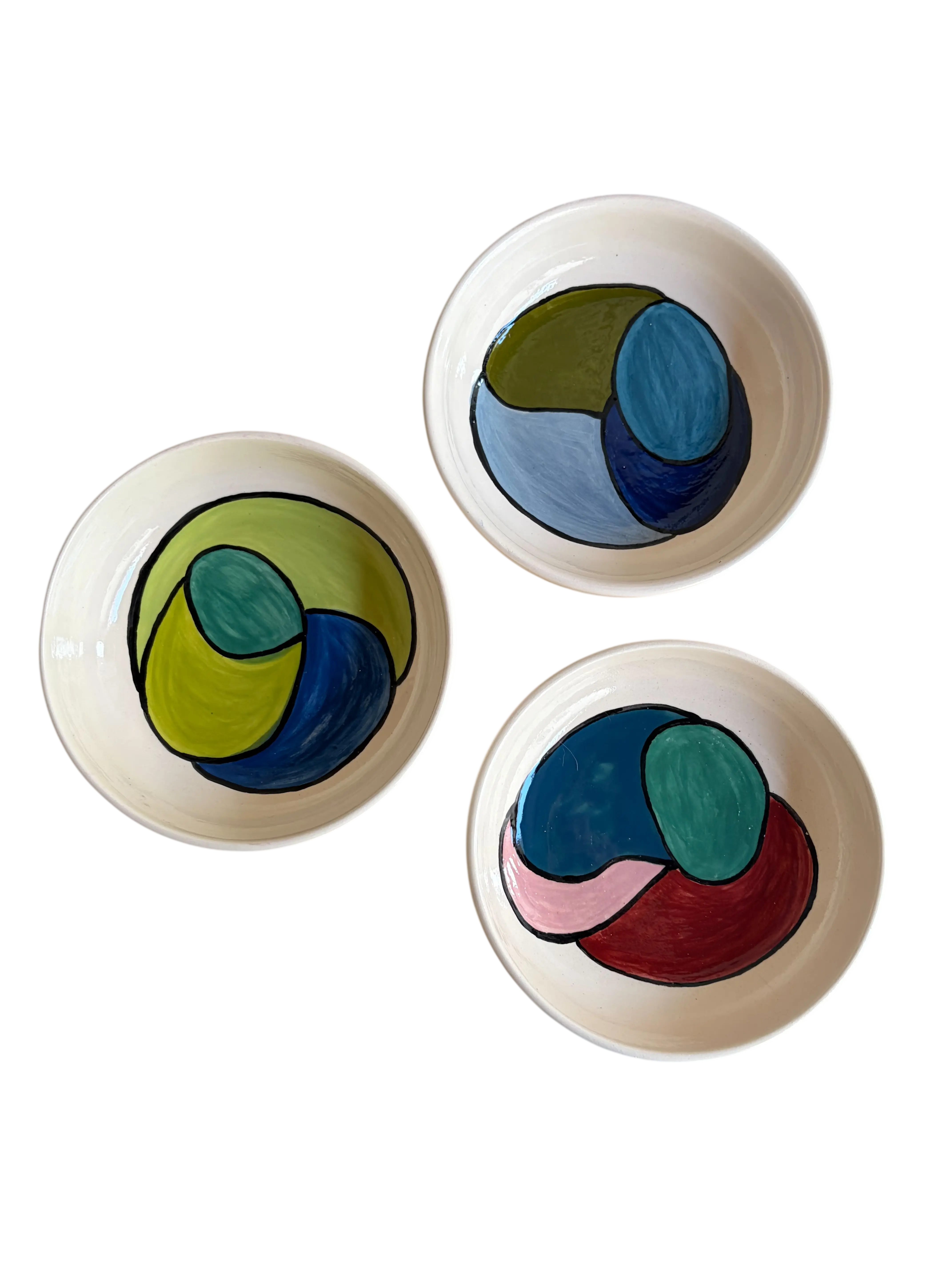 Bowl Colorido Geométrico - Redondo