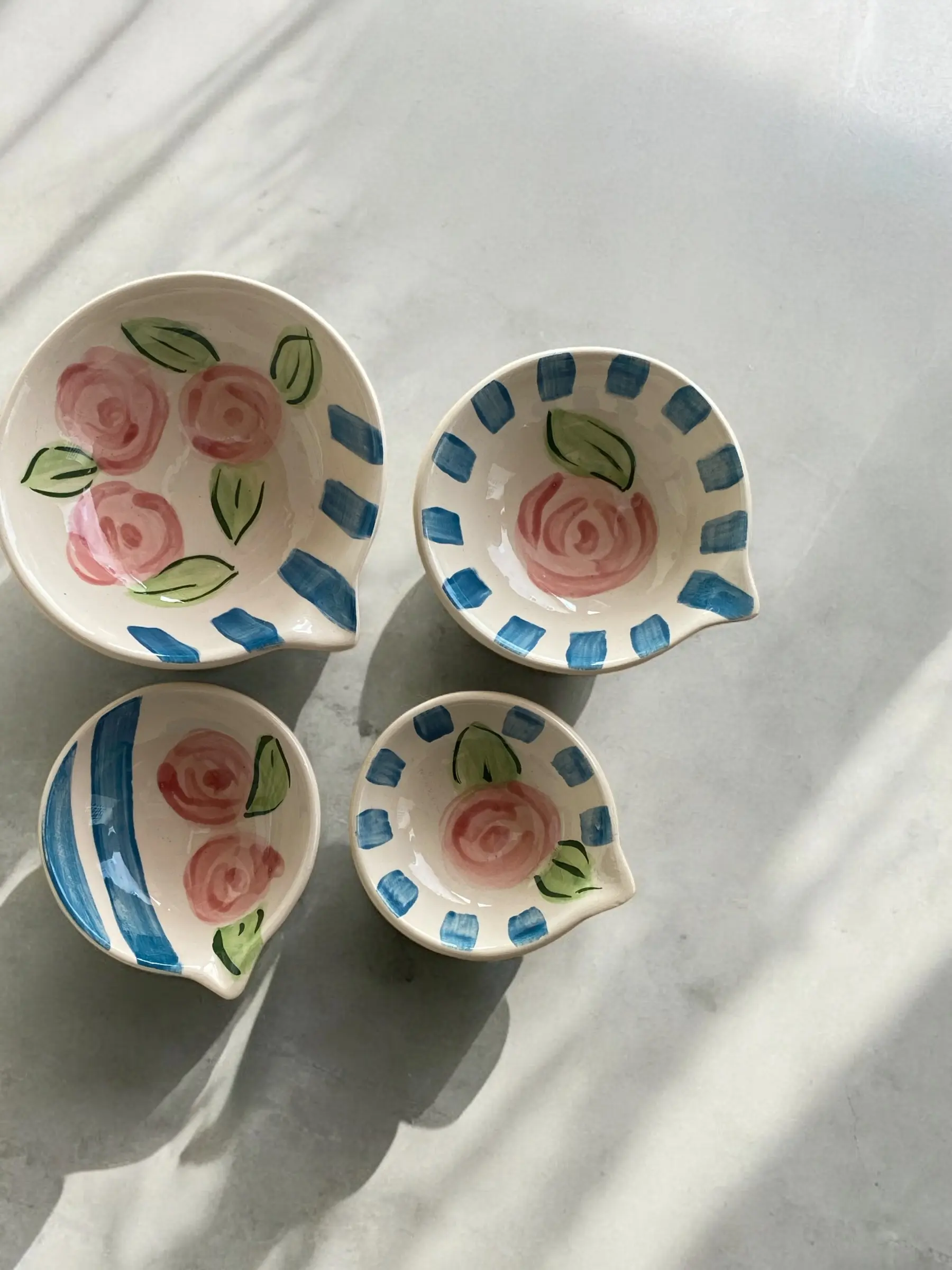 Tigelinhas de Medidas - Flor