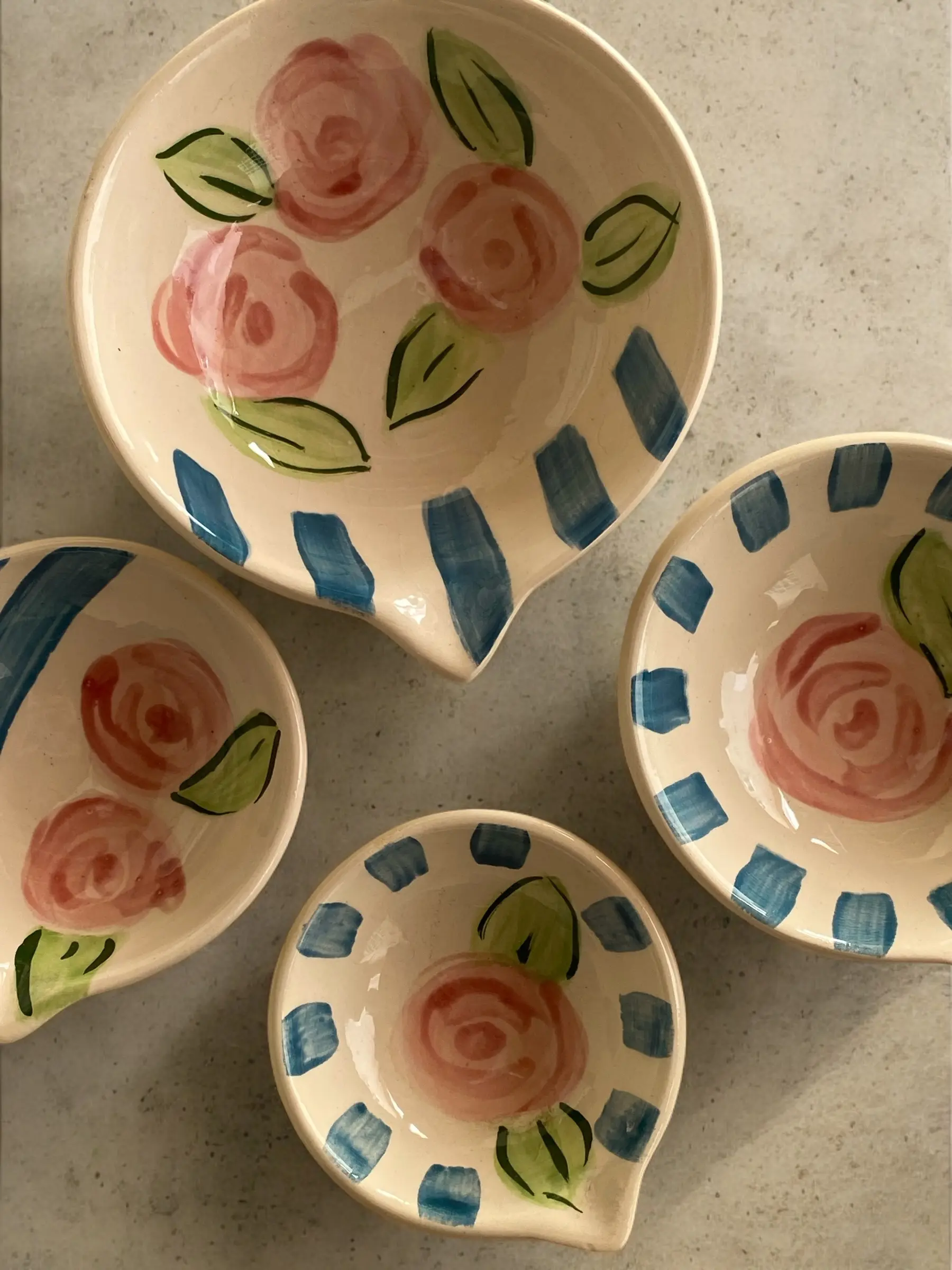 Tigelinhas de Medidas - Flor