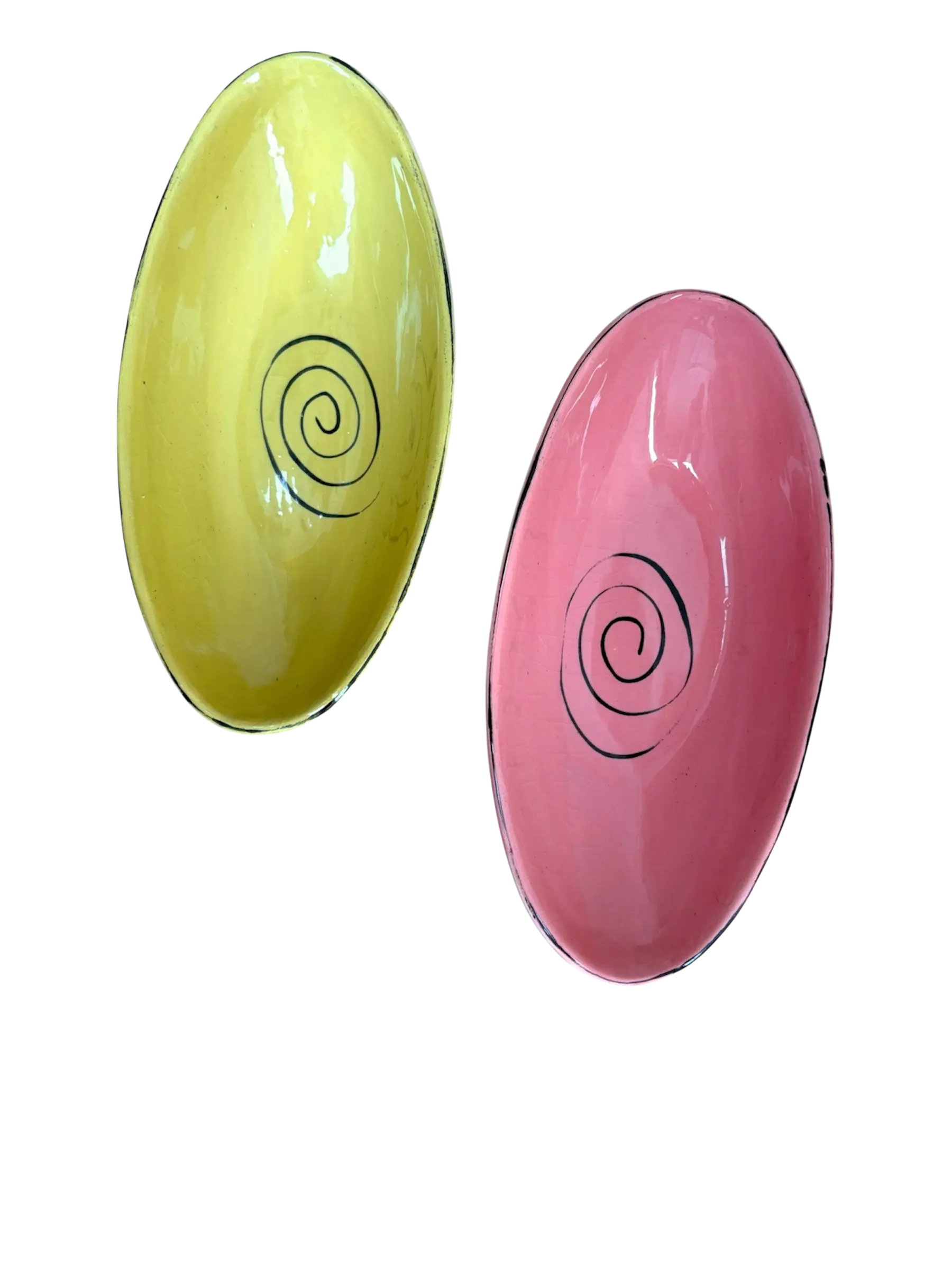 Dupla Travessas Pink e Verde