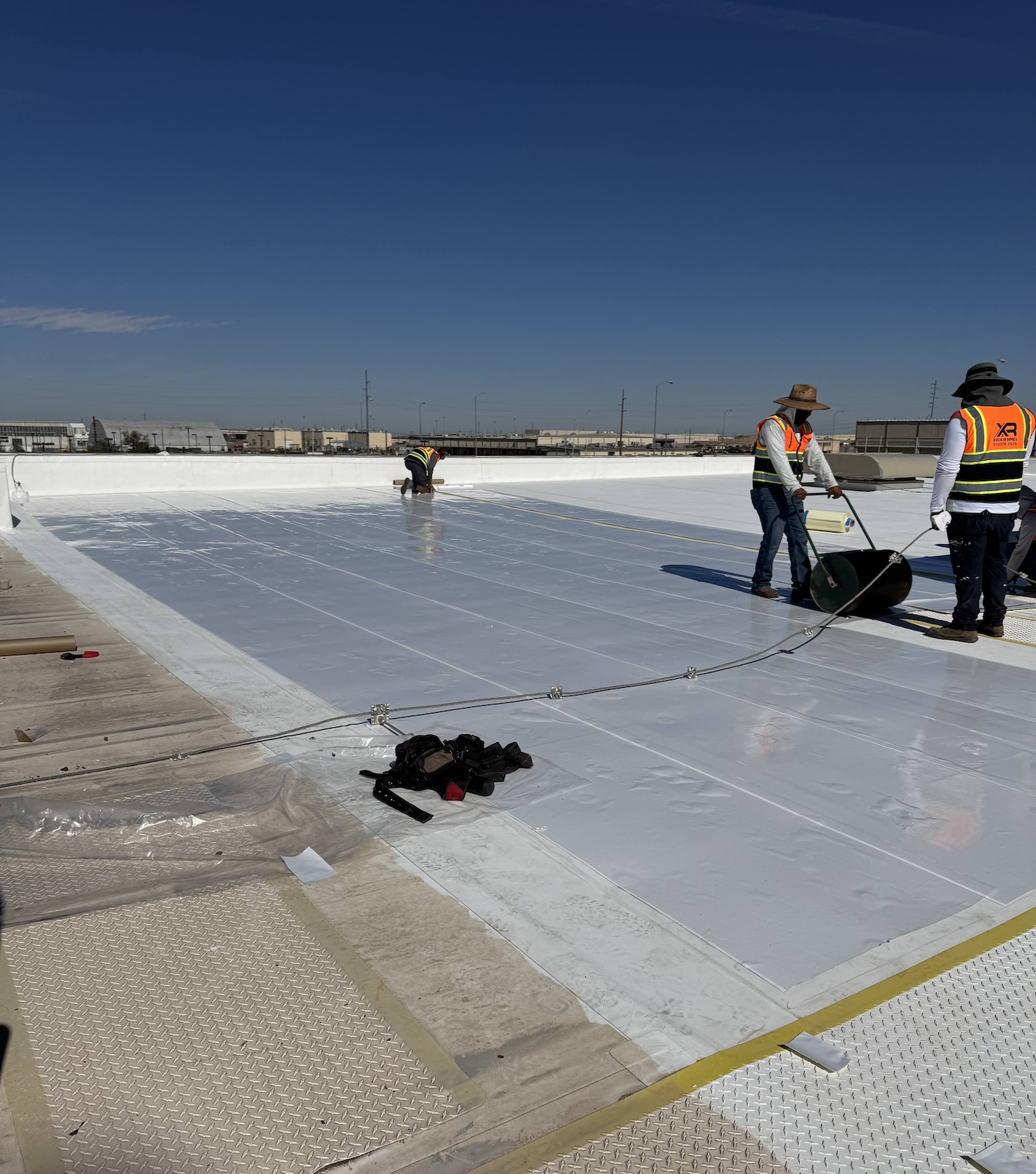 image of commercial solar installations