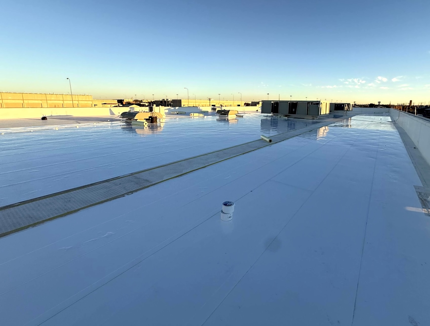 image of commercial solar installations