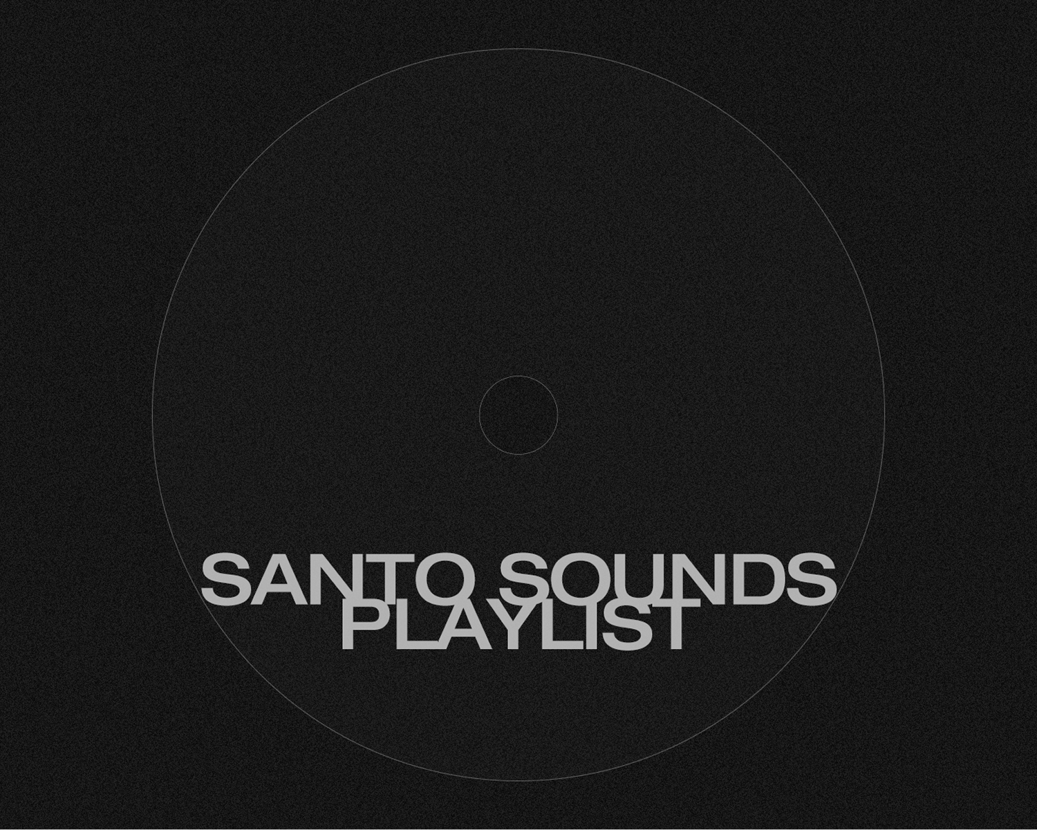 Santo Taco evening playlist front cover