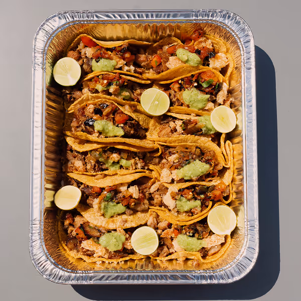 Pork Carnitas taco tray