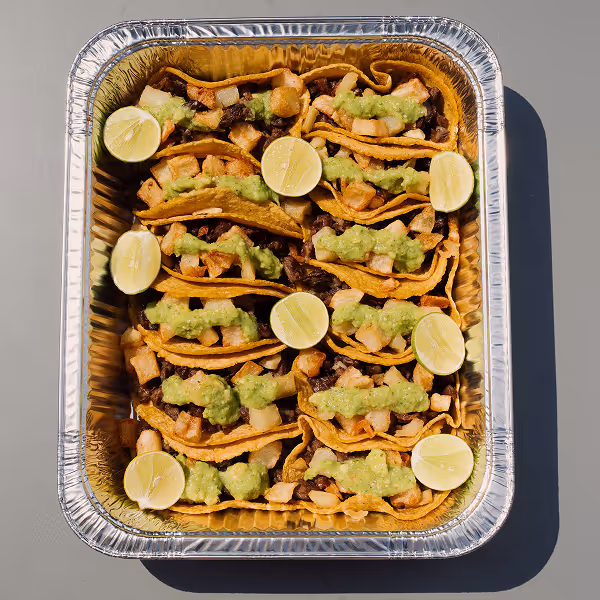 Carne asada taco tray