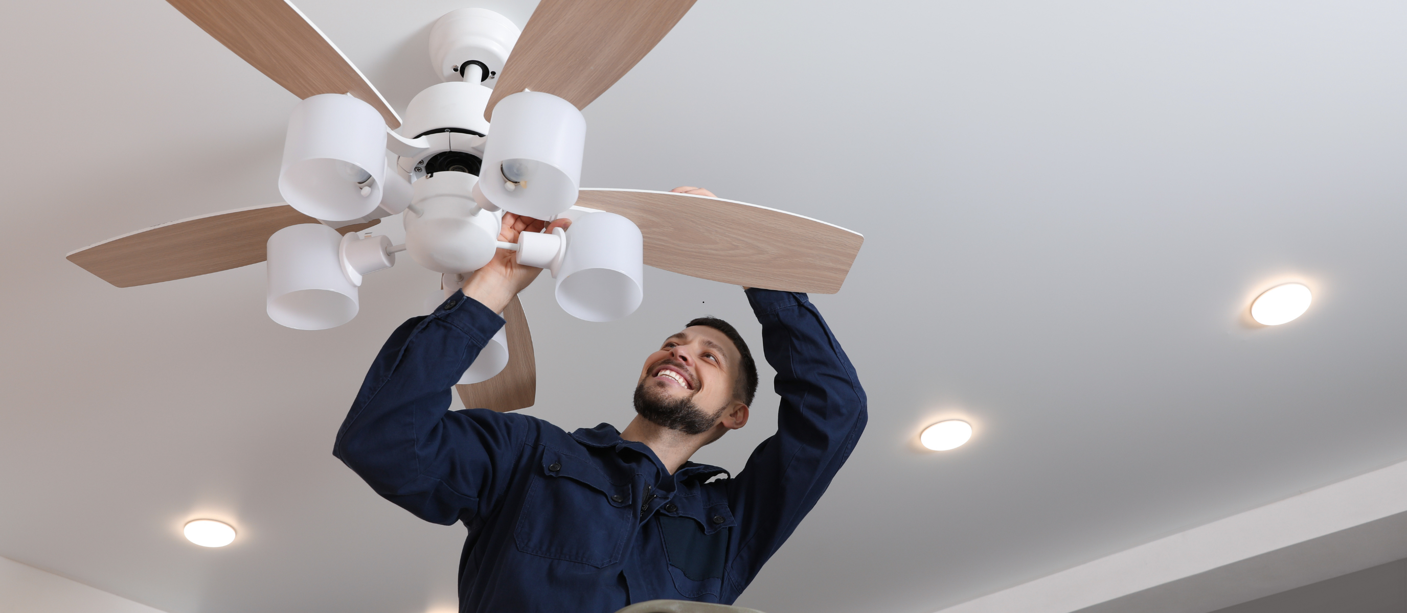 Ceiling Fan & Bathroom Exhaust Fan Installation