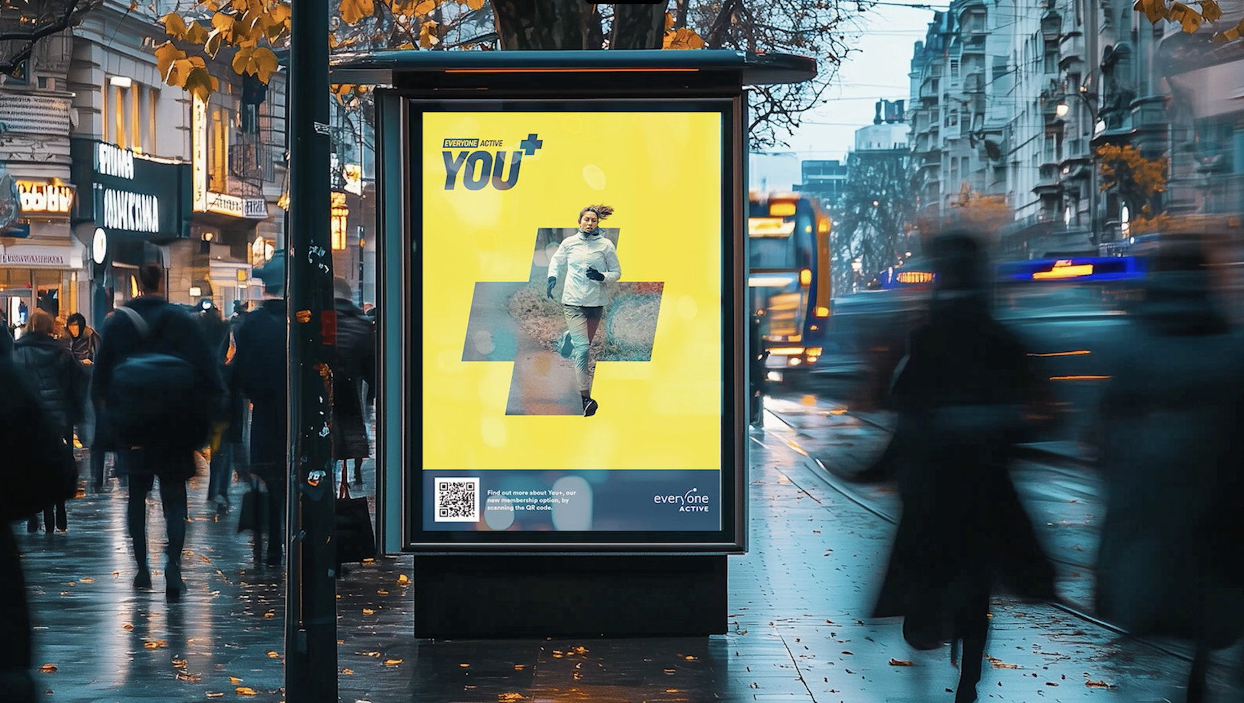 You+ Project Mockup Sign