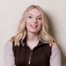 A small circular profile image of Tangerine Drift Studio founder: Courtney Ellis