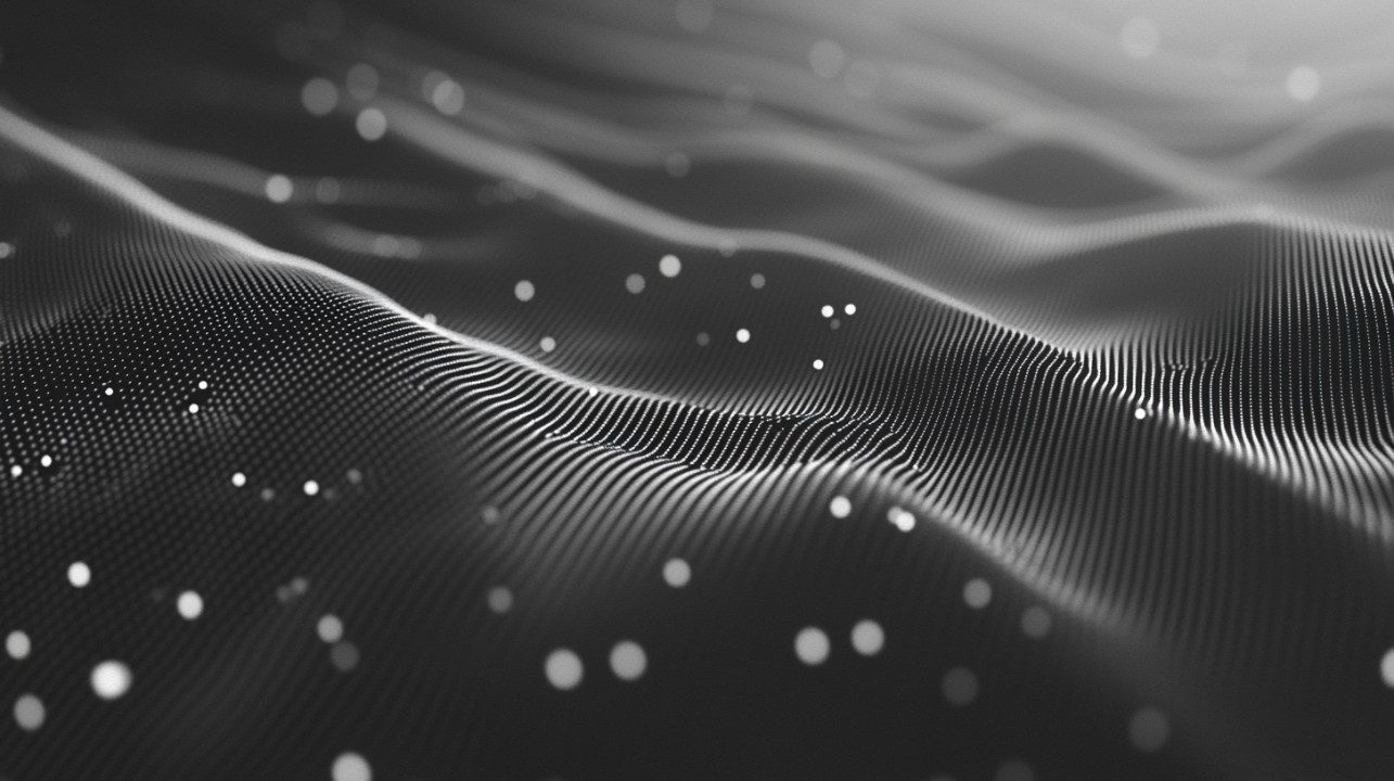 image of a professional environment with a modern keyboard in use