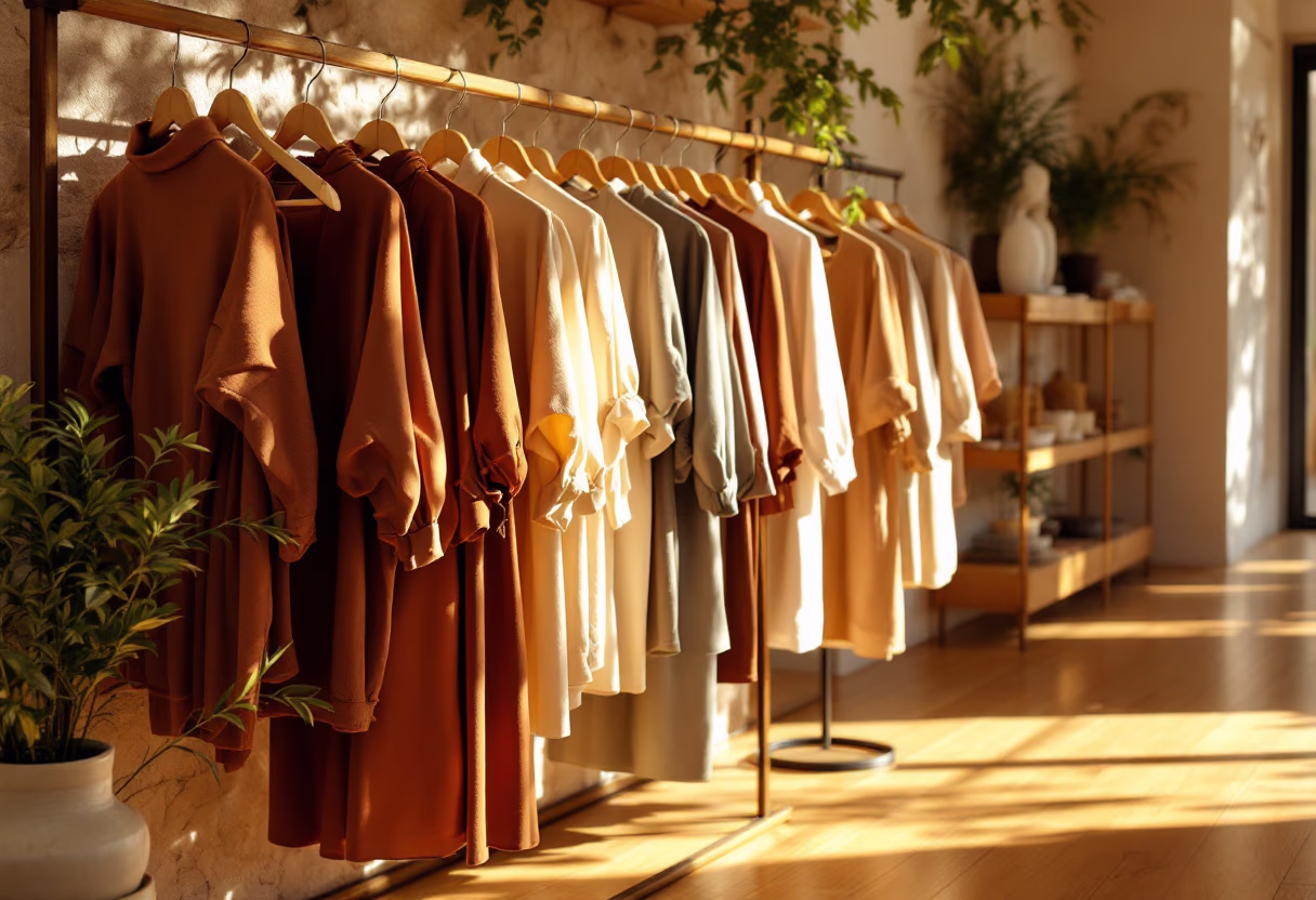 image of clothing display (for a clothing boutique)
