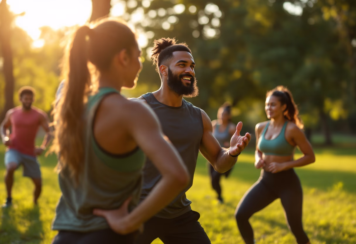 image of potential trainer candidate (for a gym)