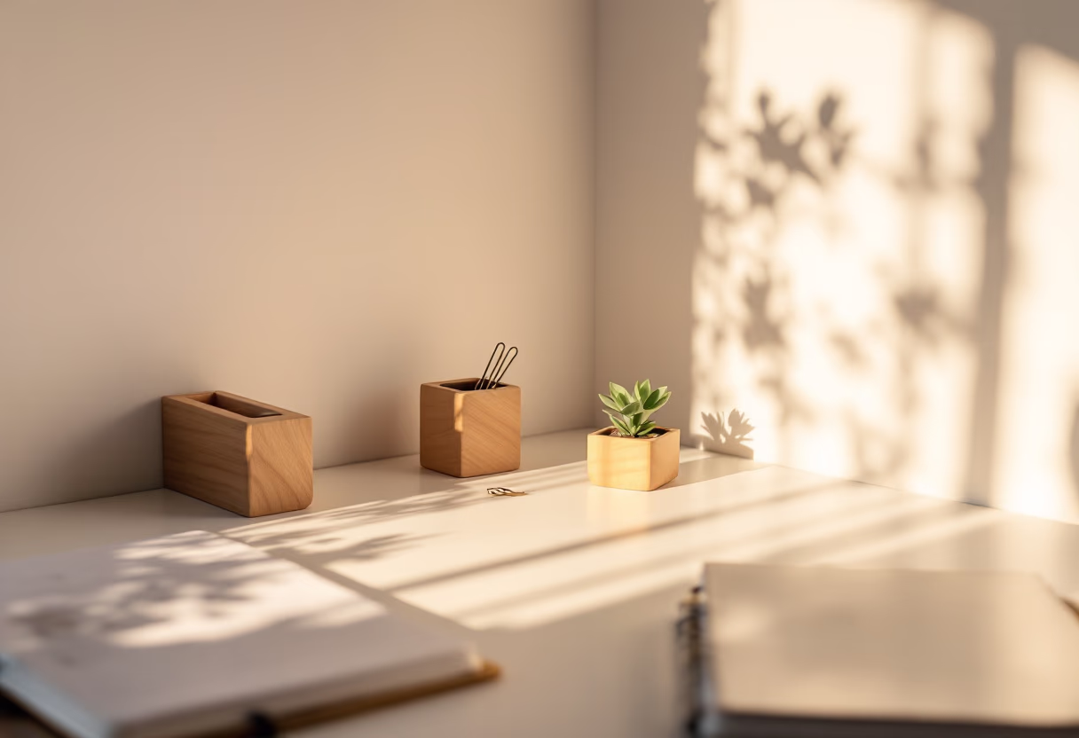 [background image] abstract image with office supplies (for a personal coach & consultant)