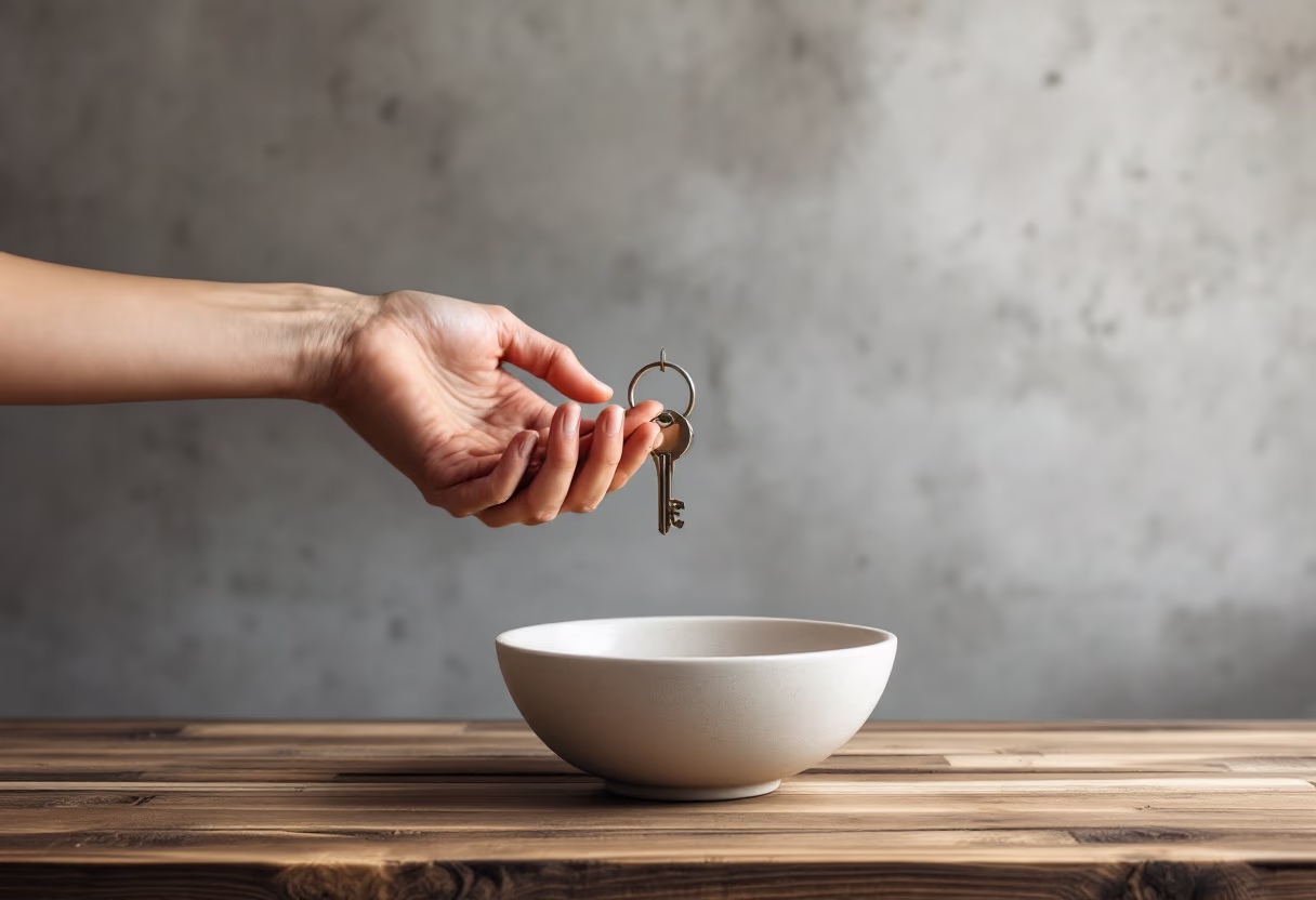 image of property key handover