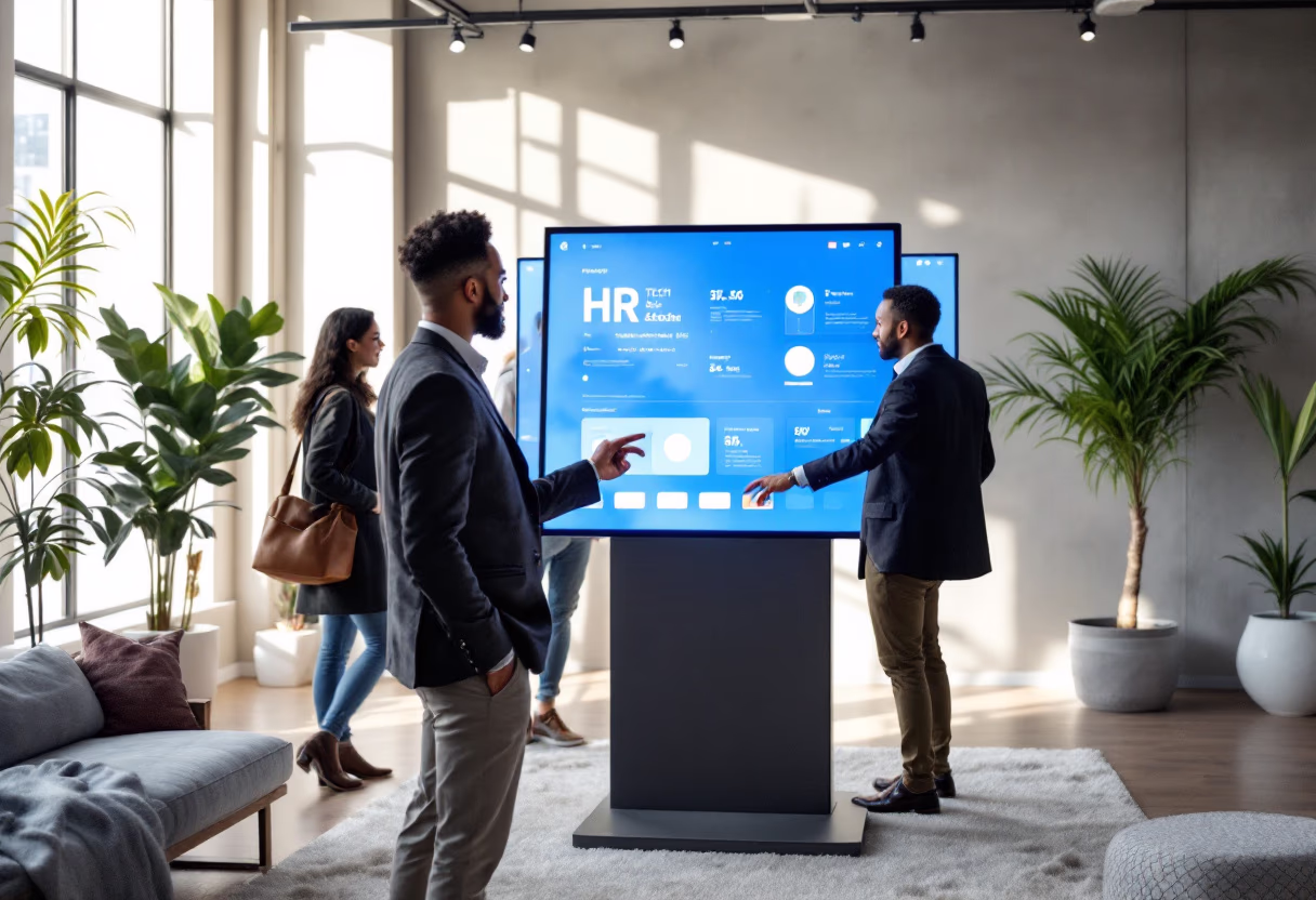 image of tech solutions demonstration (for a hr tech)