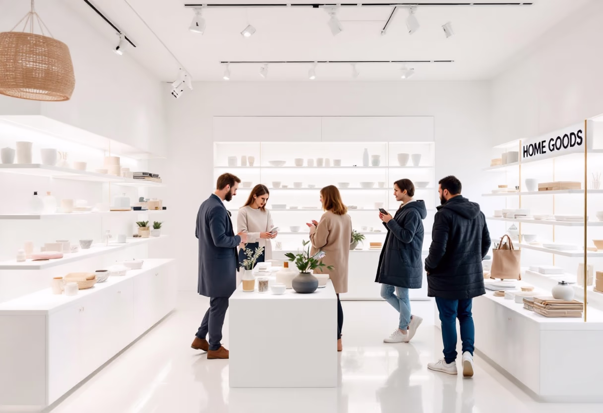 image of store helping customers (for a home goods store)