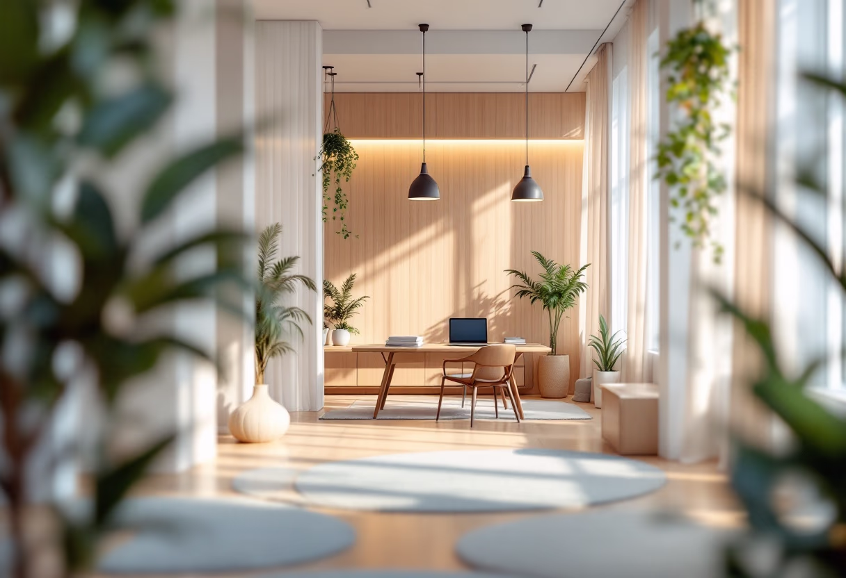 [background image] image of a welcoming office environment (for a travel tech)