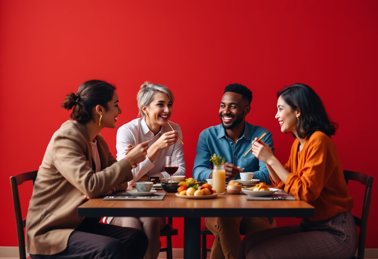 image of guests enjoying events (for a chinese restaurant)