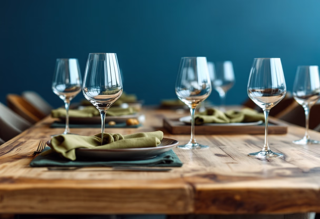 image of a cozy restaurant interior for an italian restaurant