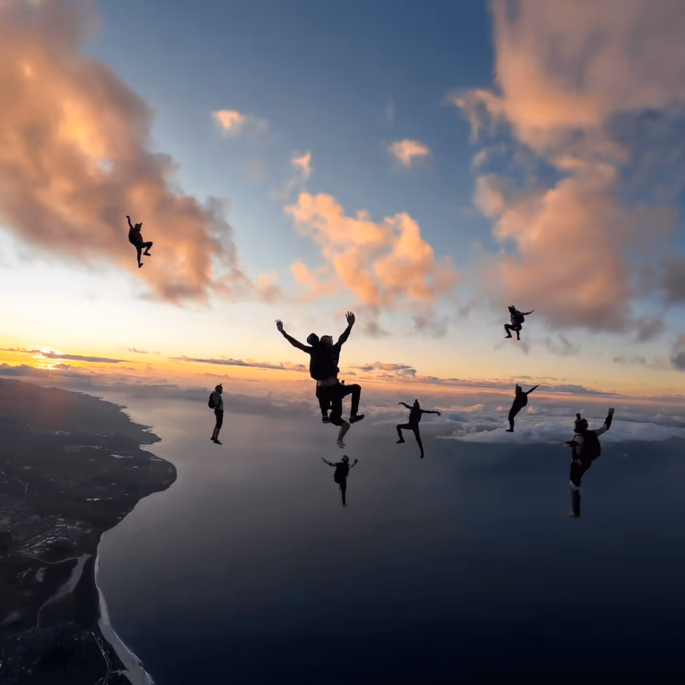 ACCUEIL DES PRATIQUANTS AU PARACLUB DE BOURBON - ILE DE LA REUNION