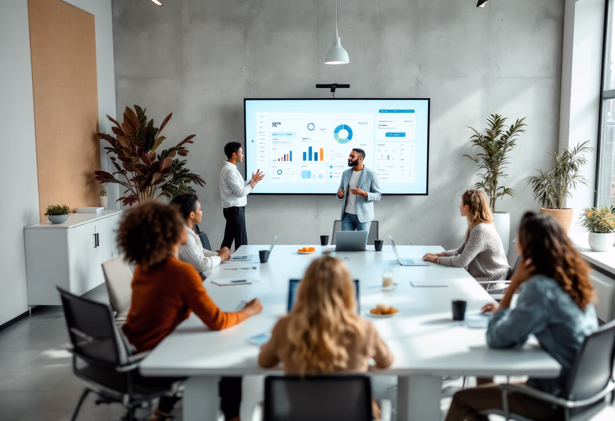 image of tech solutions demonstration (for a hr tech)