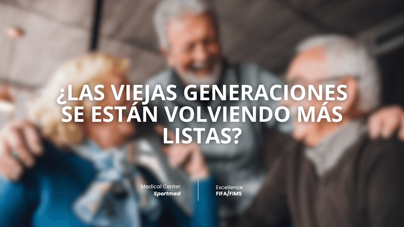 ¿Las viejas generaciones se están volviendo más listas?