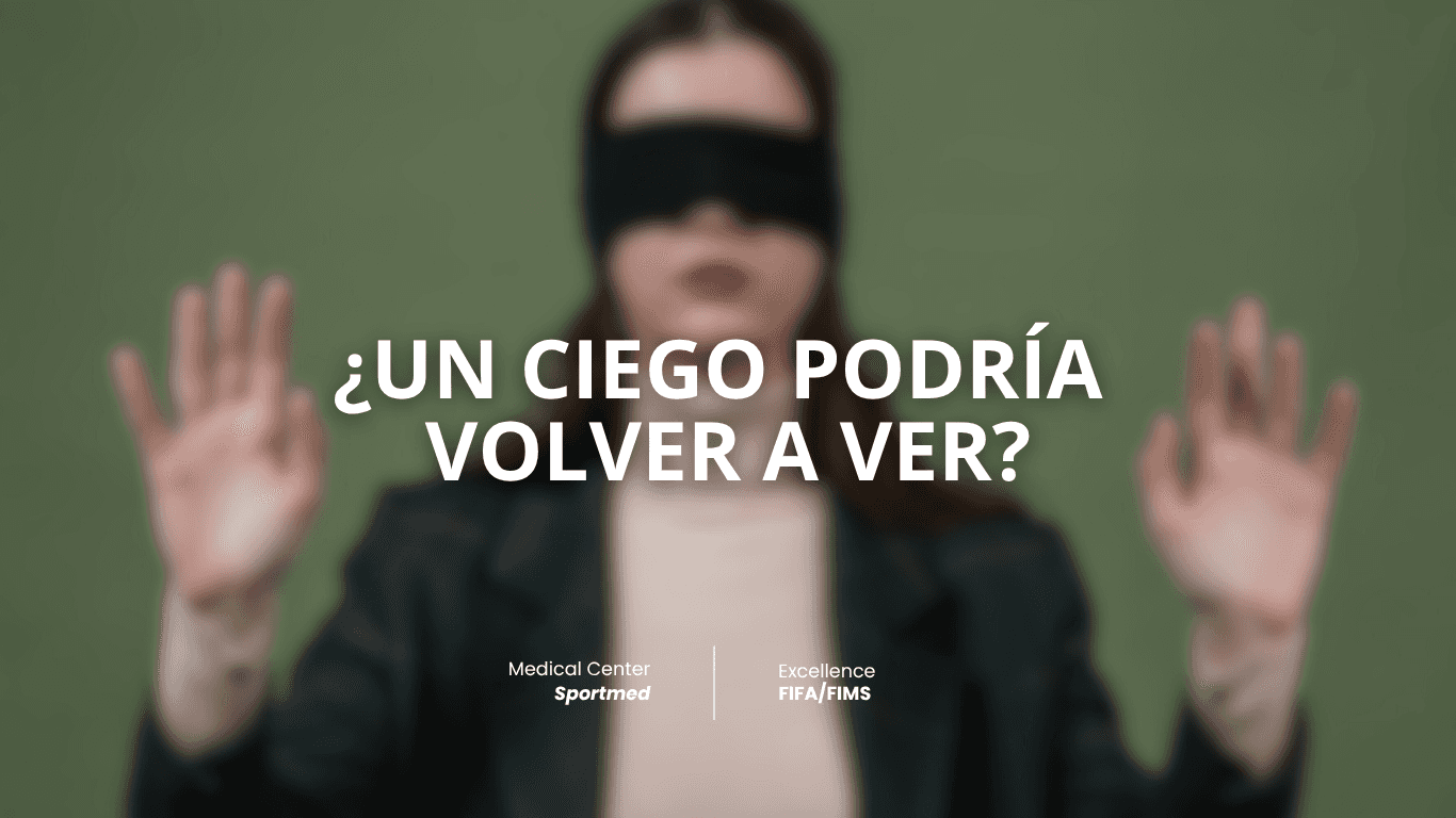 ¿Un ciego podría volver a ver?
