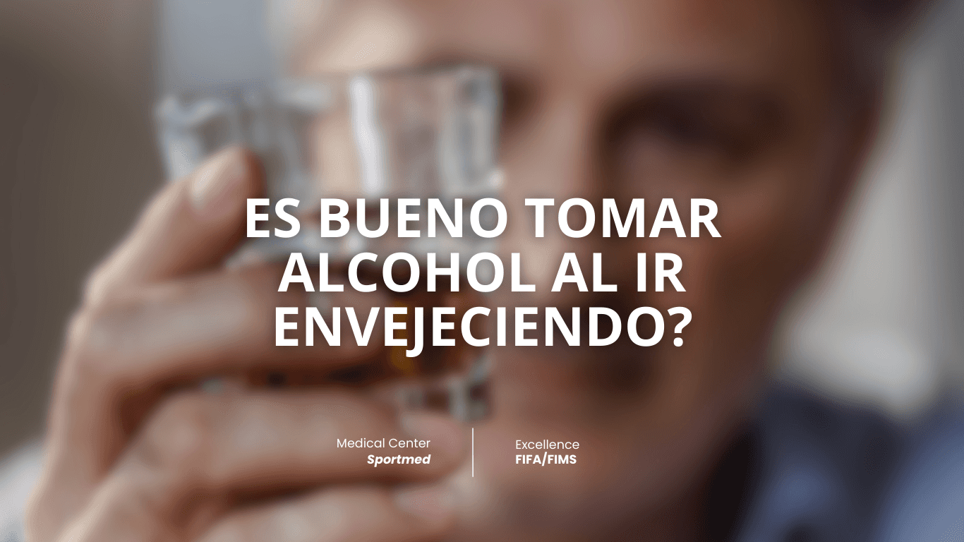 Es bueno tomar alcohol al ir envejeciendo?