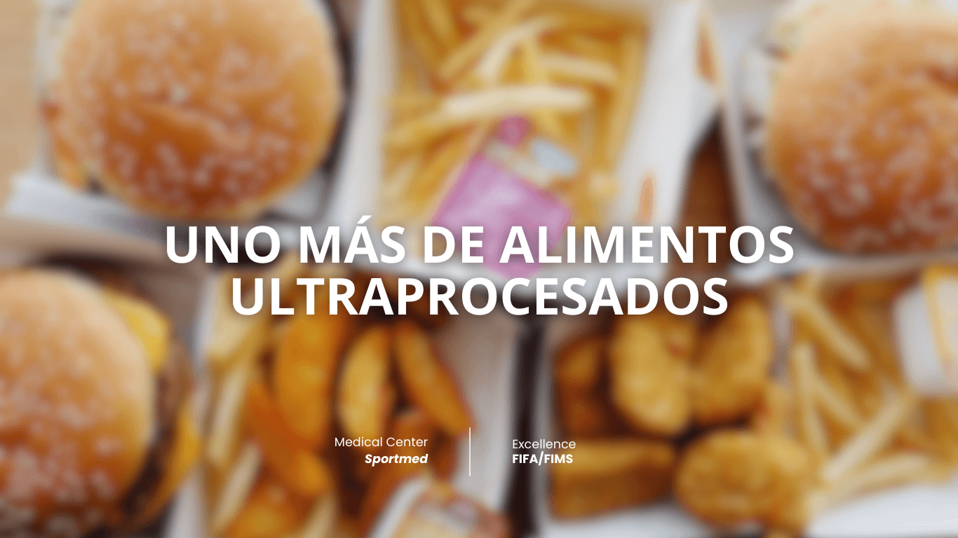 Uno más de alimentos ultraprocesados