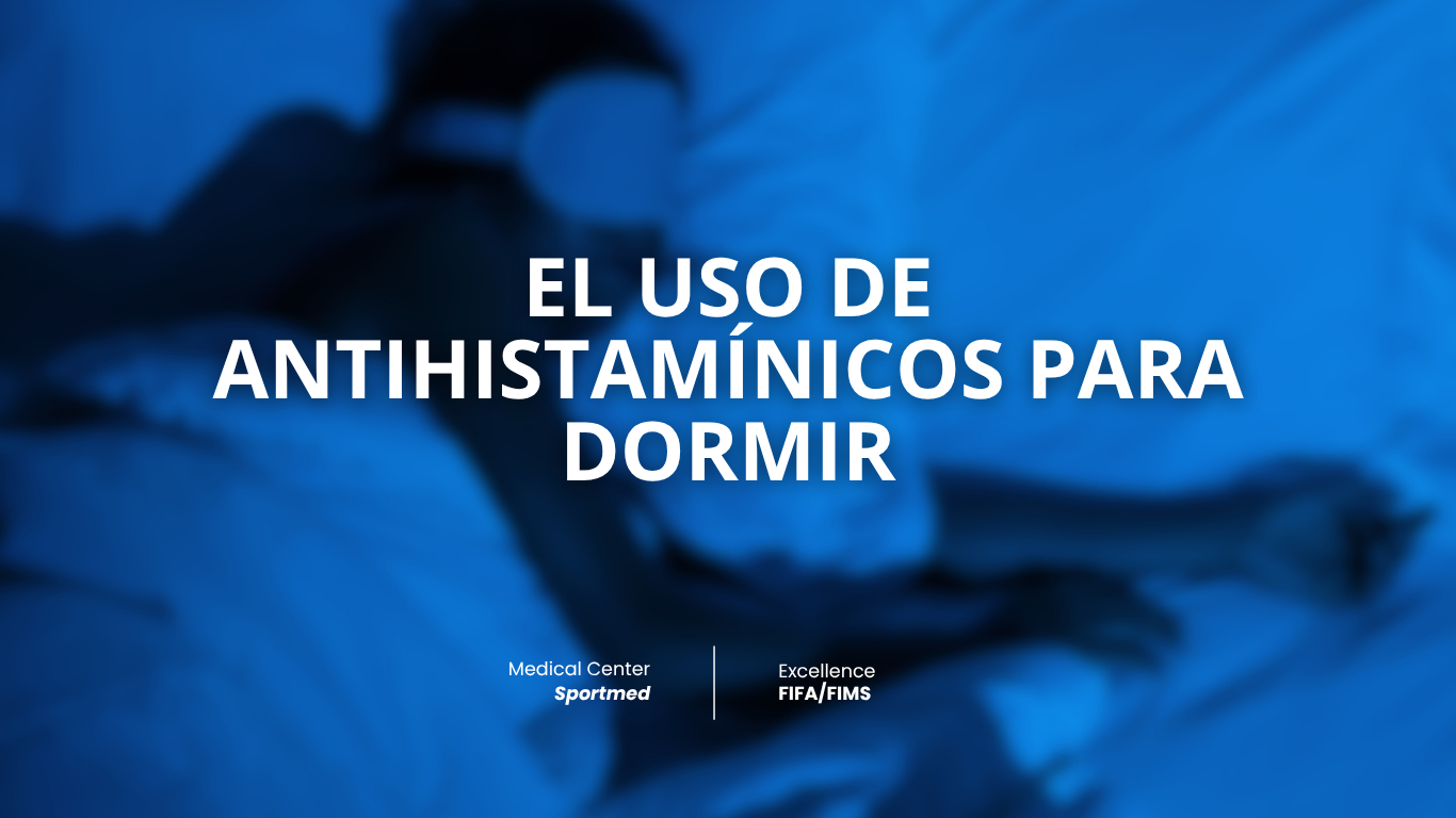 El uso de antihistamínicos para dormir