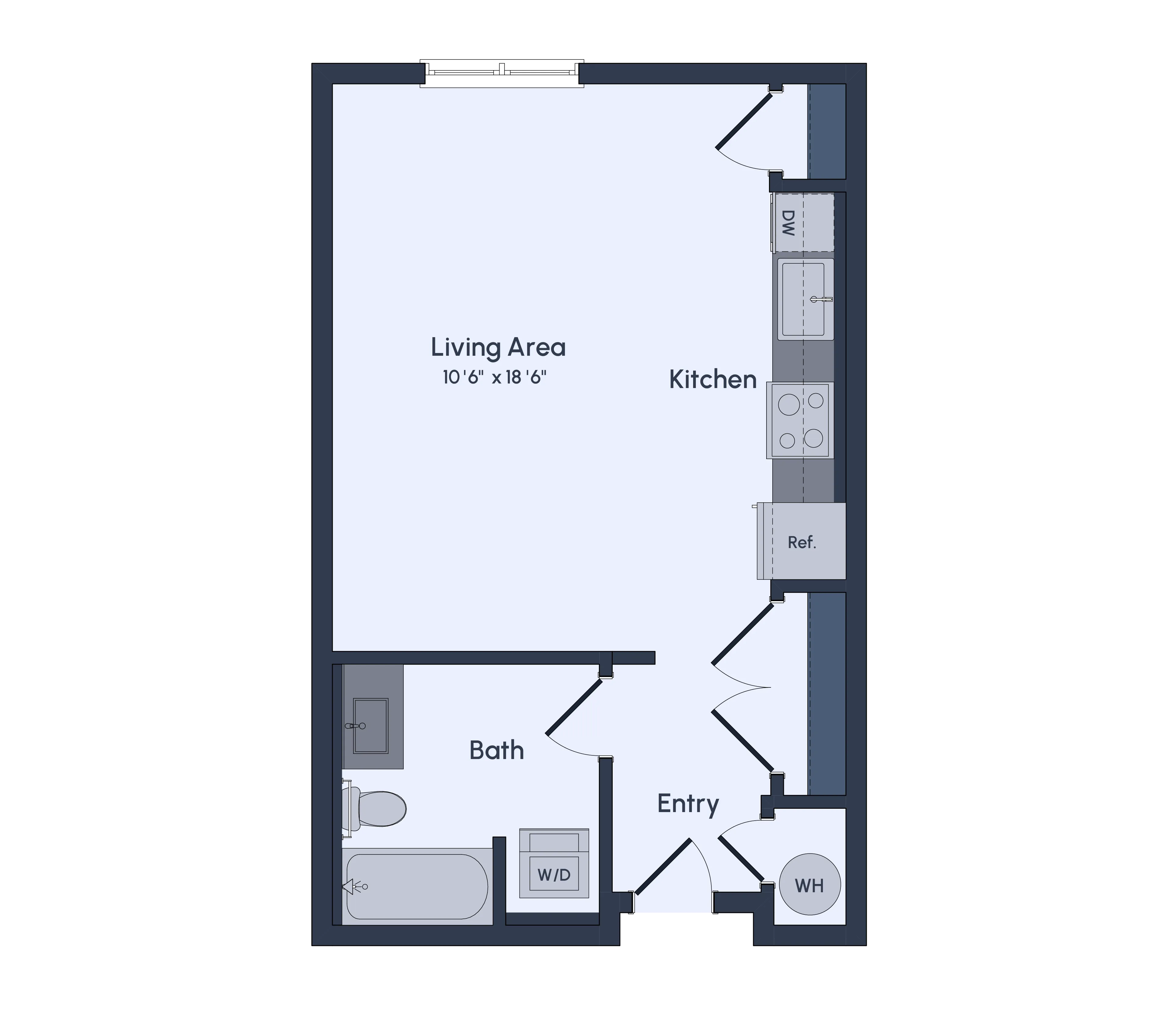 Studio Floor Plan Layout