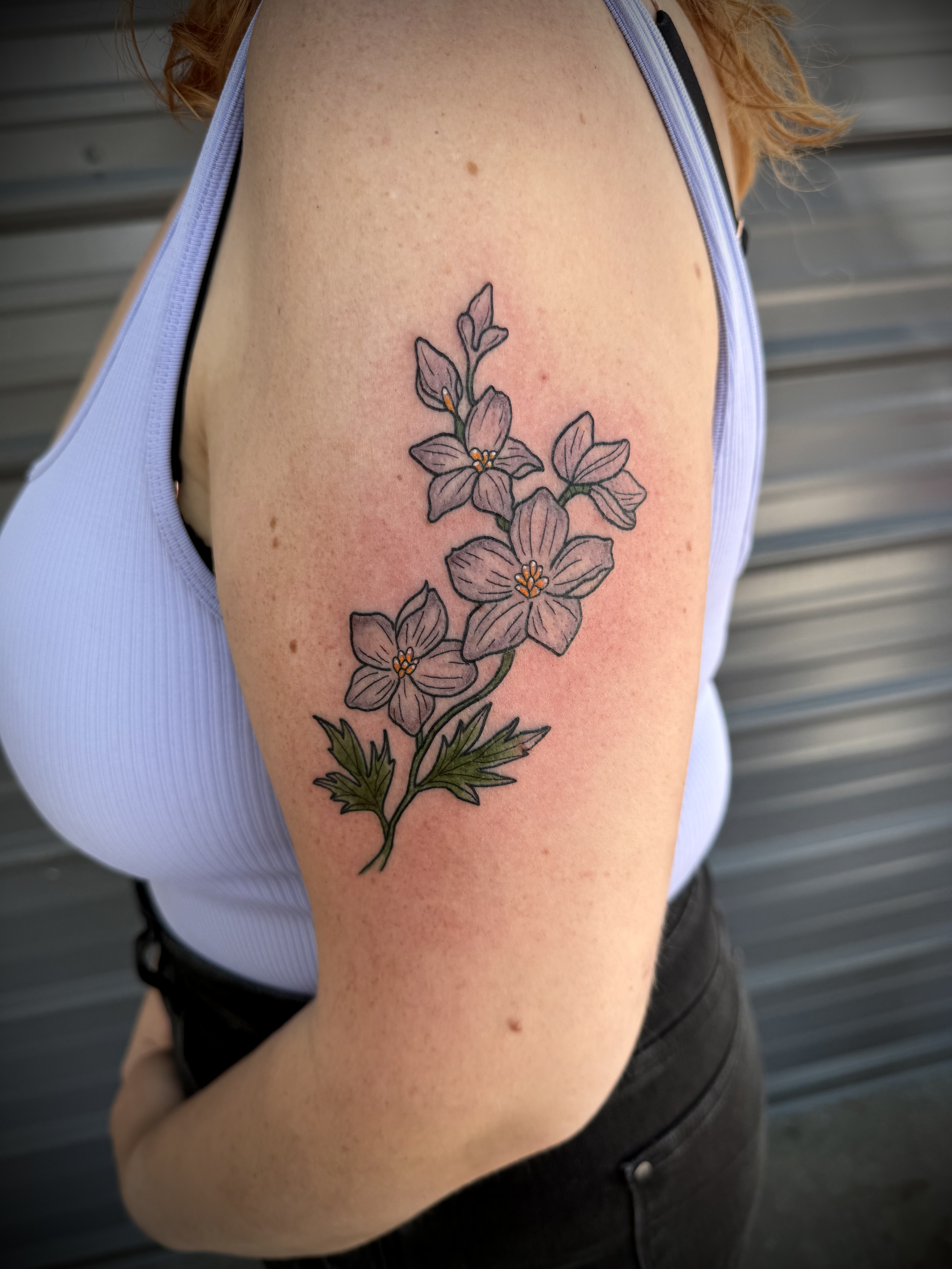 Bozeman Floral Tattoo Artist Josh Maierle Blackwork & Color