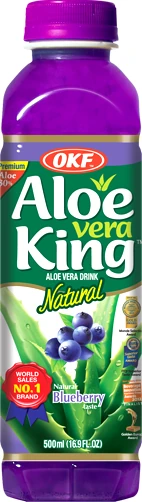 OKF Aloe Vera King Blueberry, aloe vera-drik med blåbær