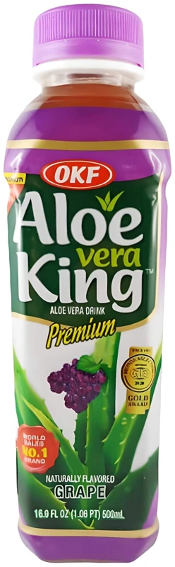 OKF Aloe Vera King Grape, aloe vera-drik med drue