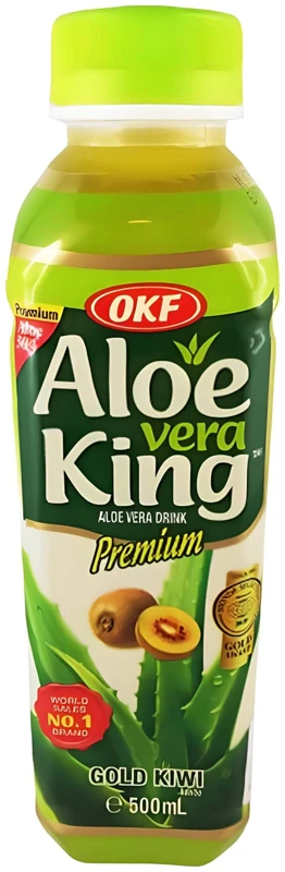 OKF Aloe Vera King Gold Kiwi, aloe vera-drik med guldkiwi