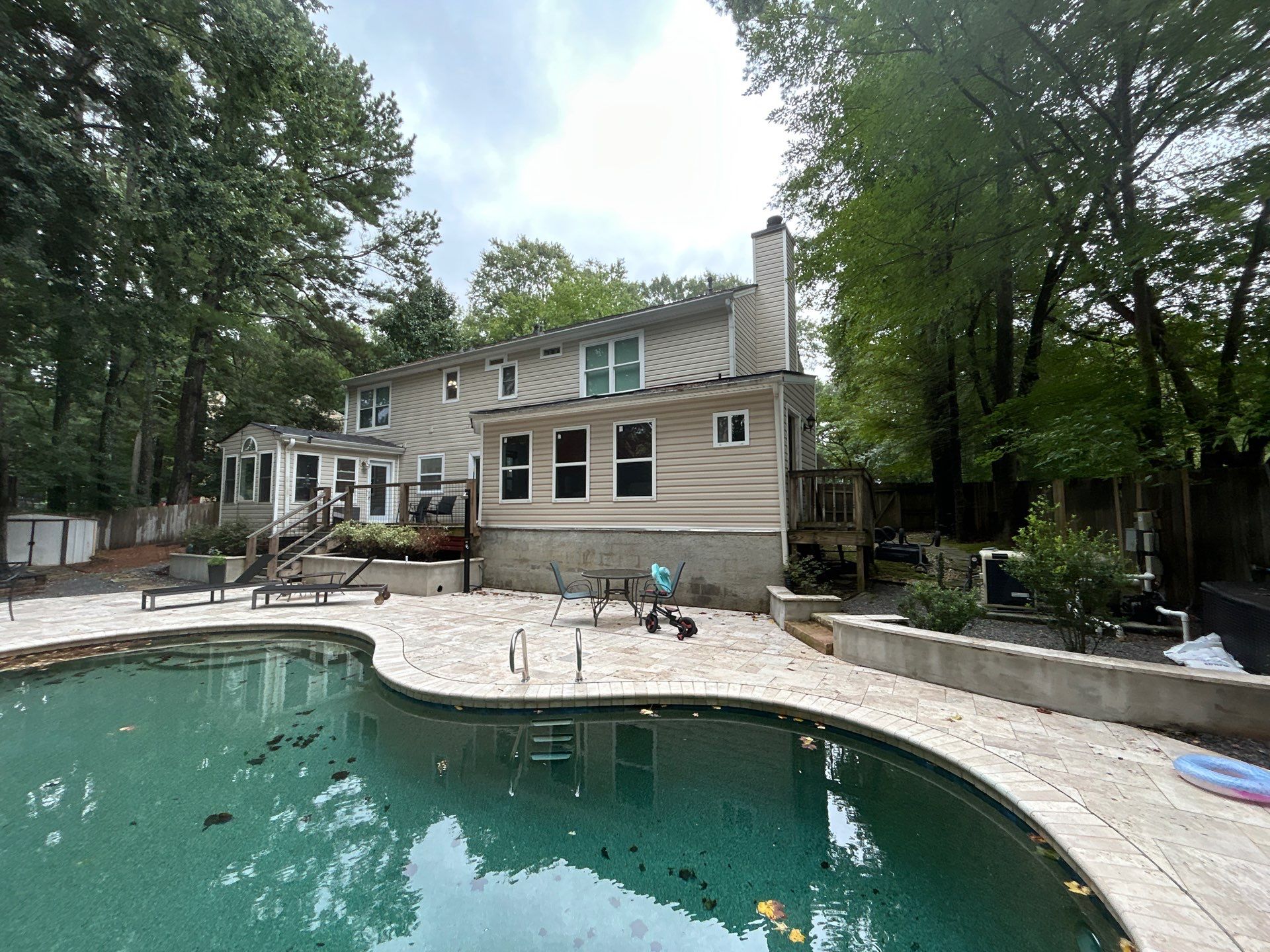 Exterior Back Before