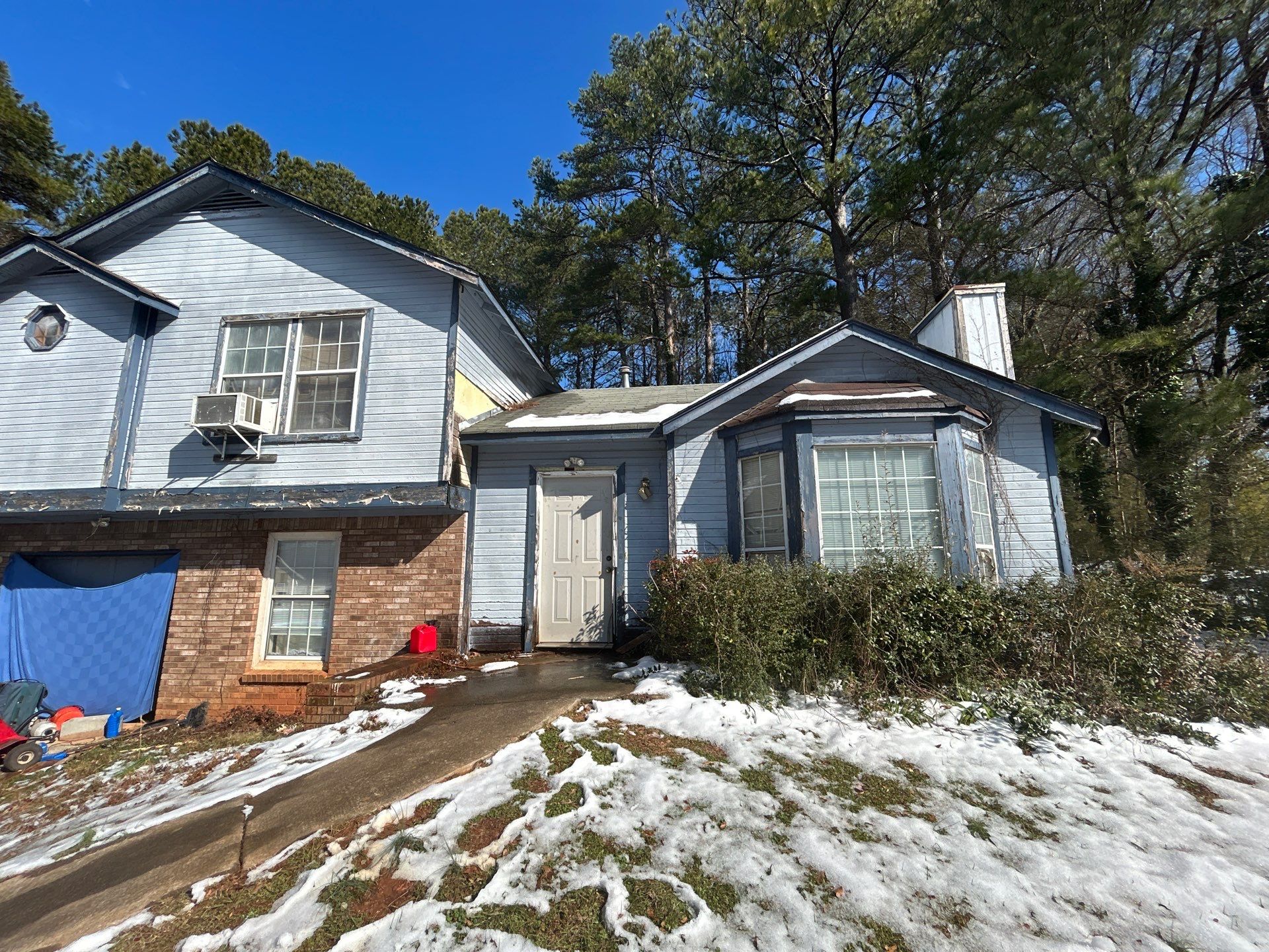 Exterior Before