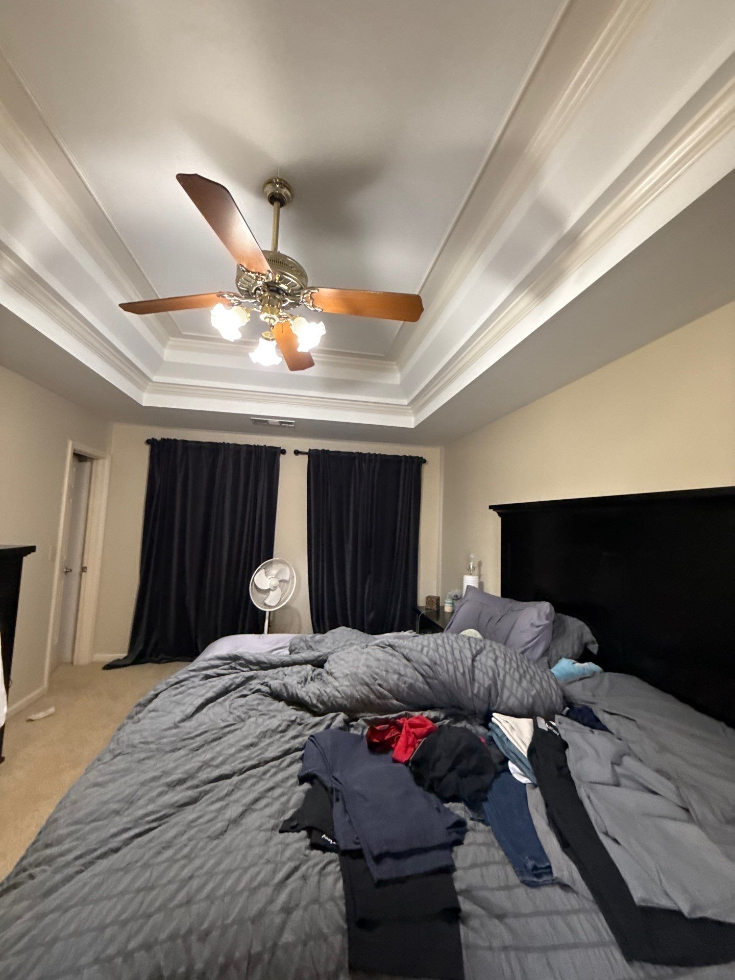 Master Bed Before