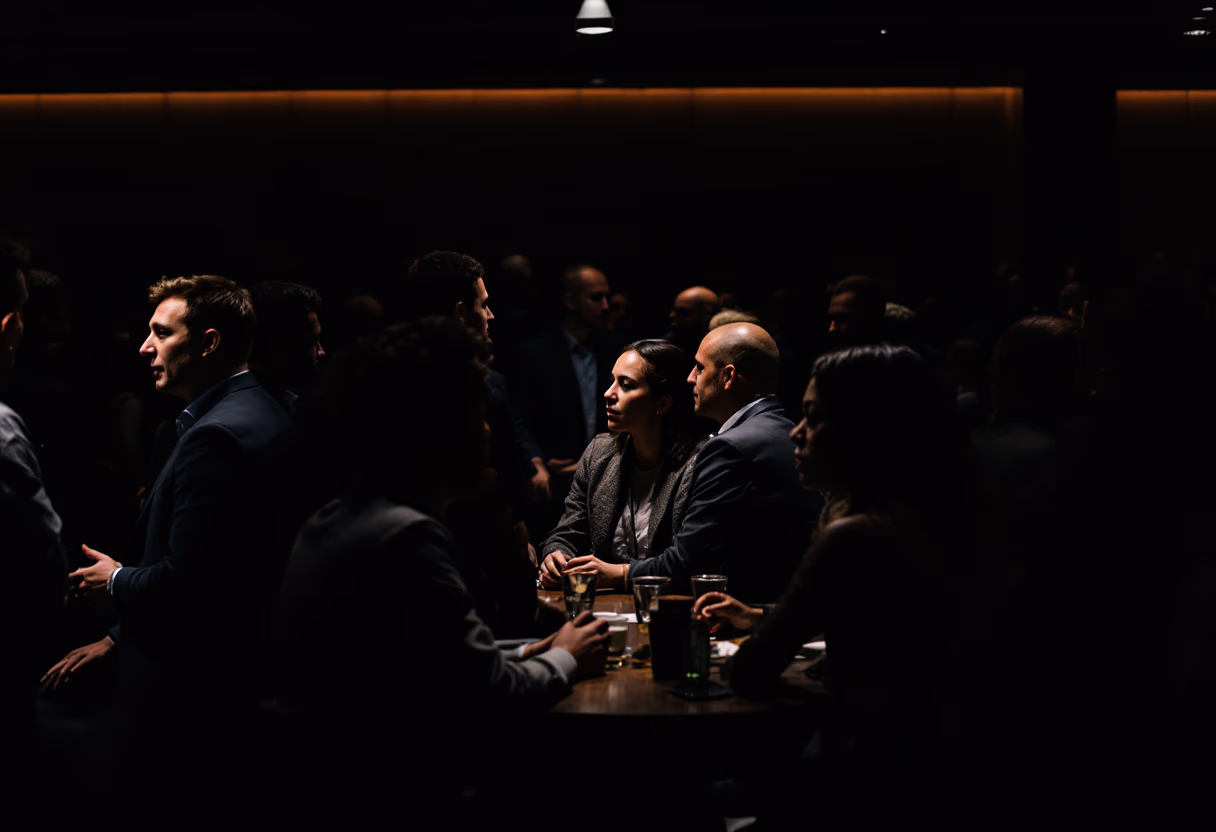 image of networking event (for a hr tech)