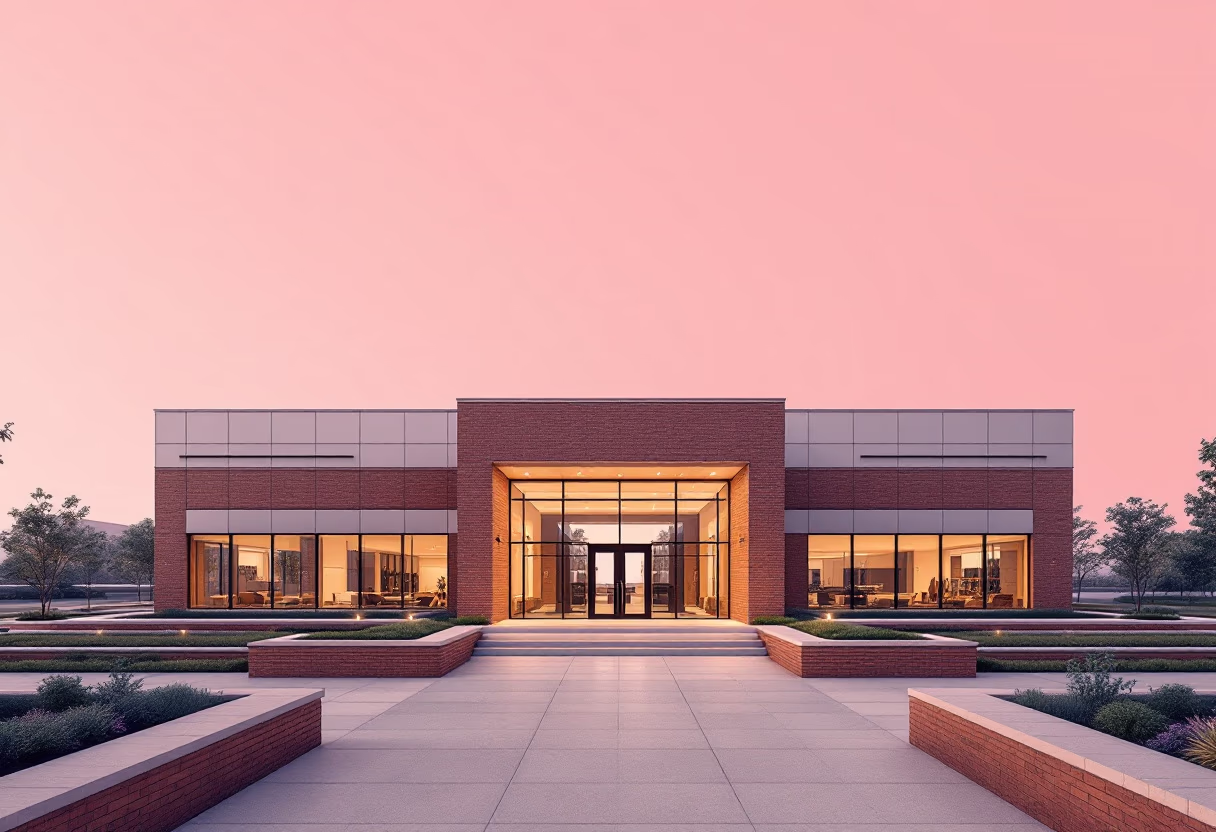 image of company headquarters (for a trucking company)