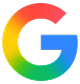 Google logo with a multicolored letter G.