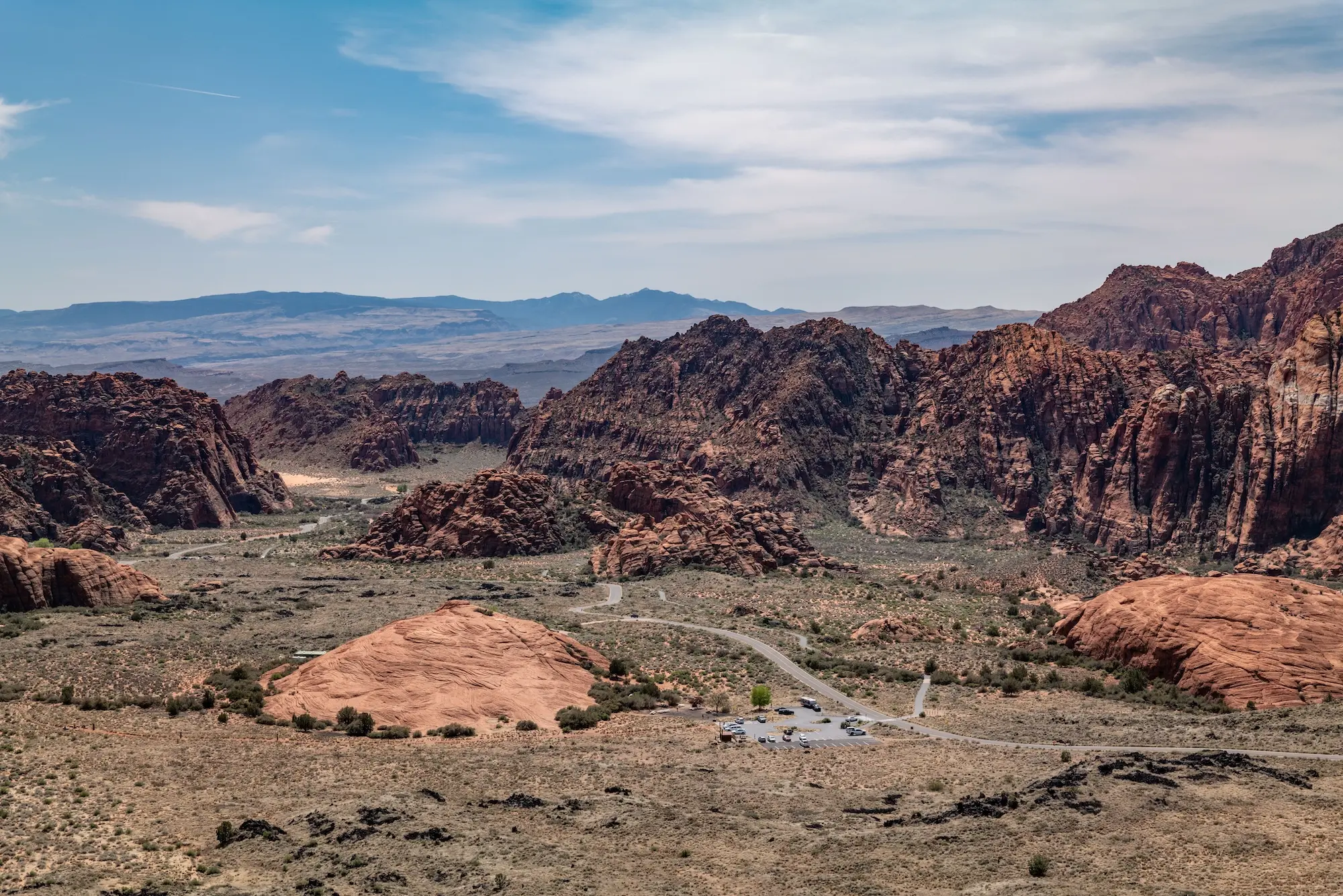 Snow Canyon State Park overlook in Santa Clara, Utah