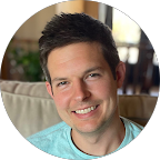 Man in residential background