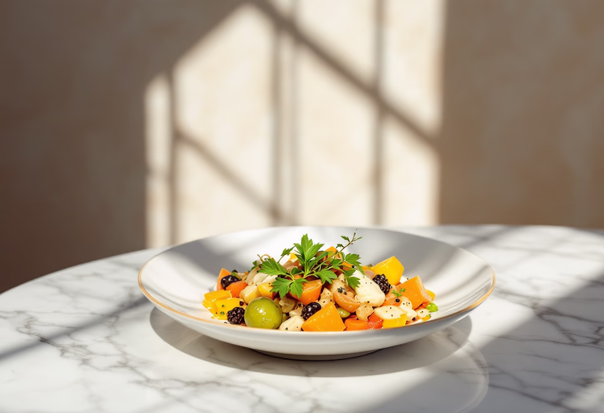 image of signature dish (modern restaurant)