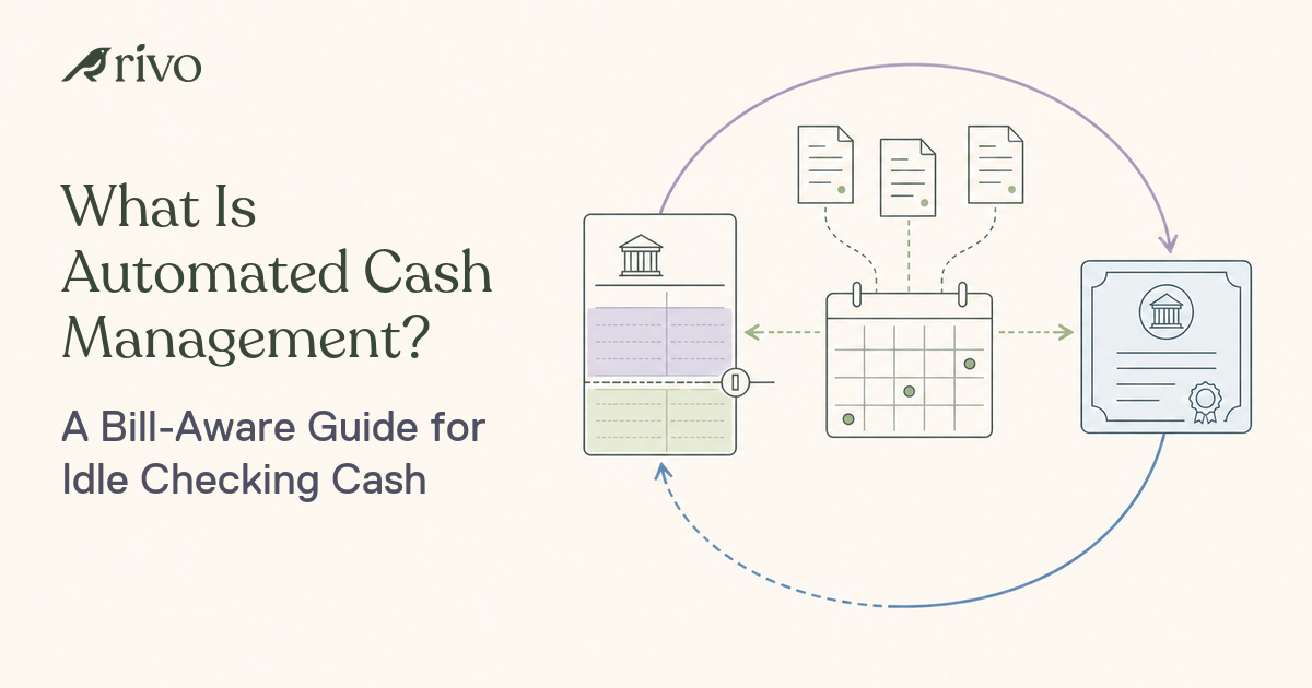 What Is Automated Cash Management? A Bill-Aware Guide