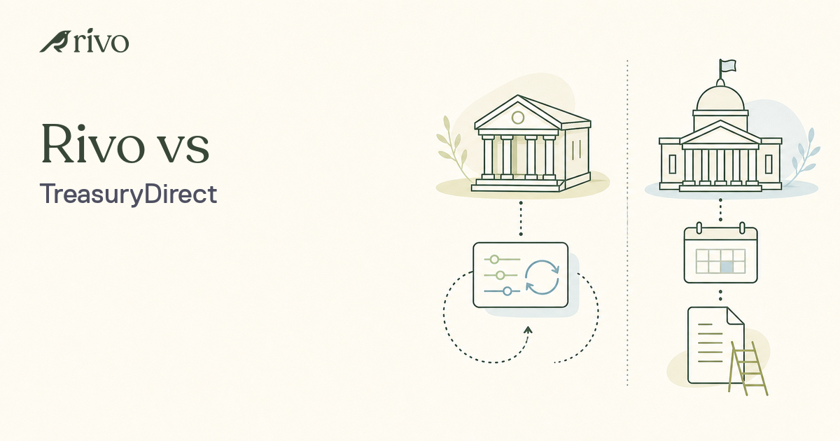 Rivo vs TreasuryDirect: Automated vs DIY Treasury Bills