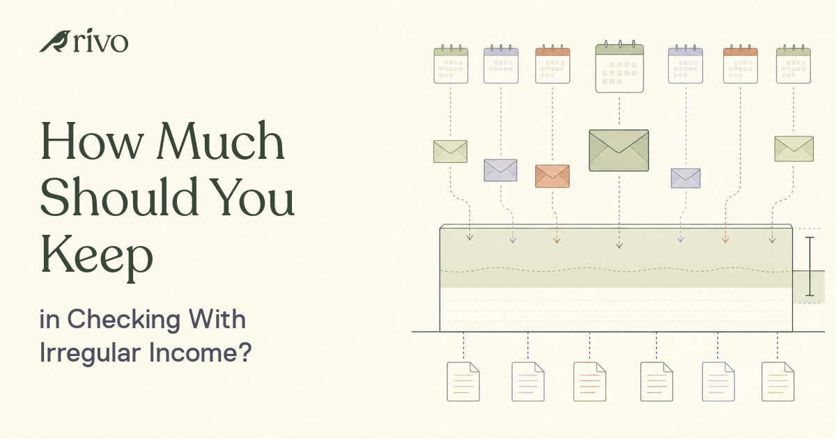 How Much Should You Keep in Checking With Irregular Income?