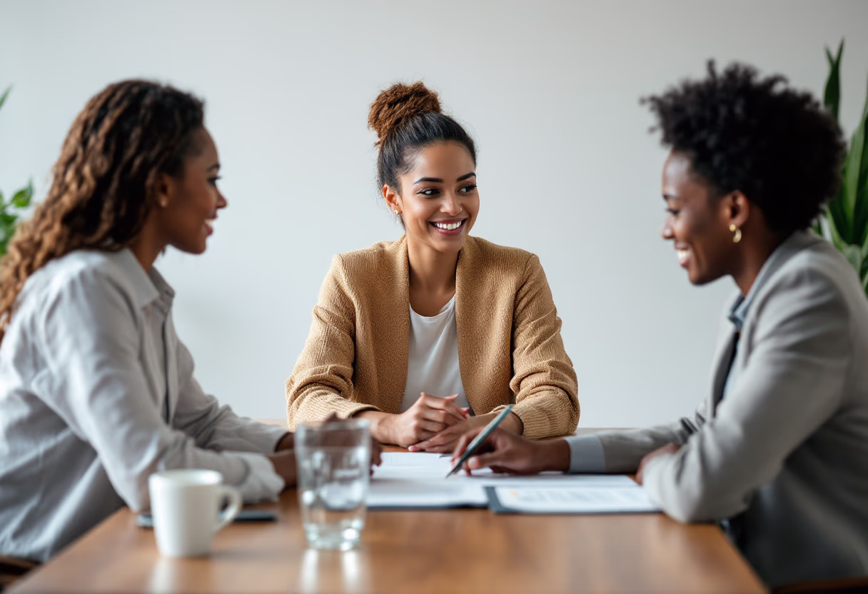 image of accountant consulting with a client