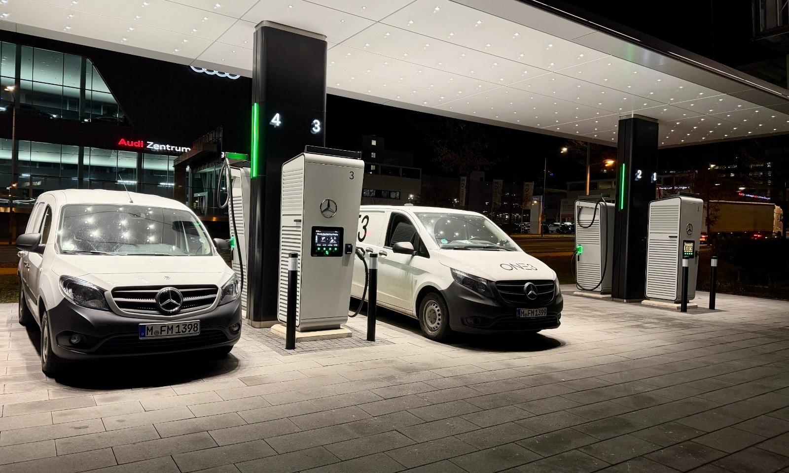 image of electric vehicle charging stations