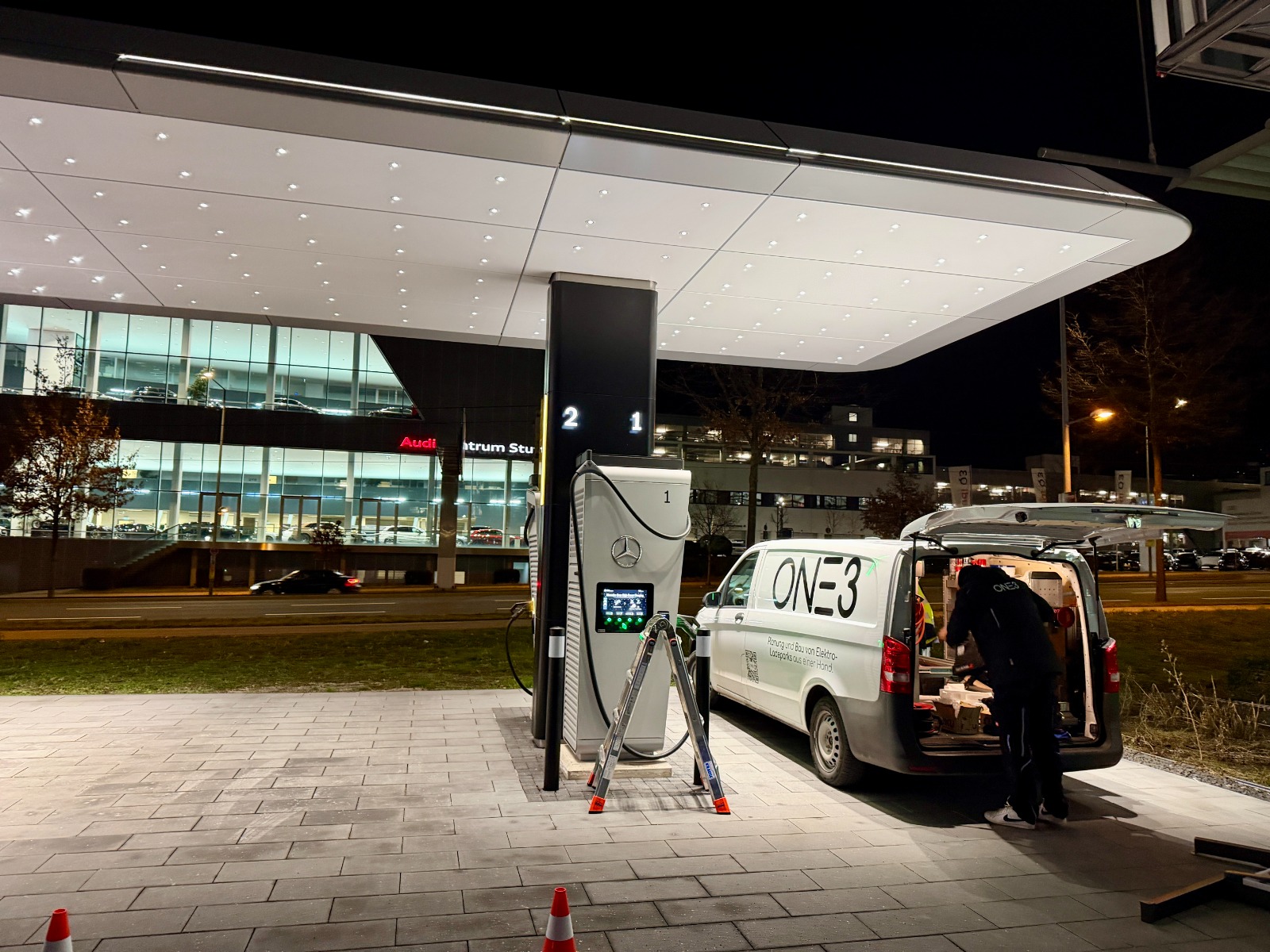 image of ongoing project (for a general contractor)