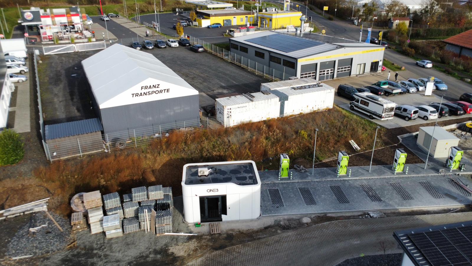 image of electric vehicle charging stations